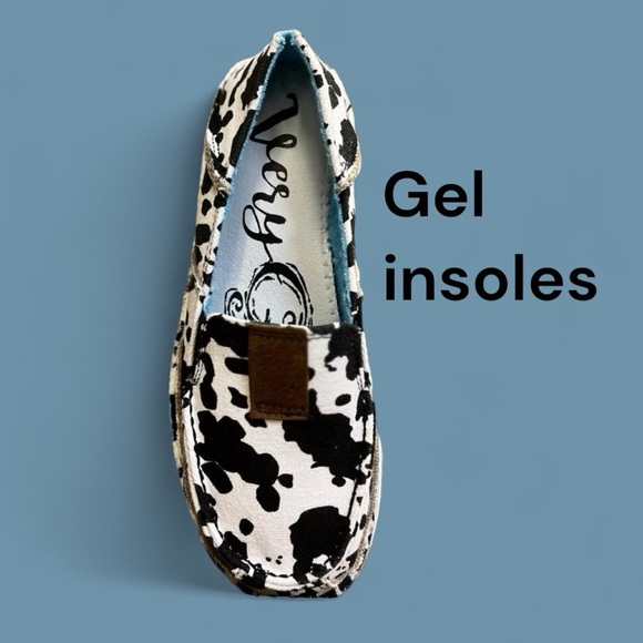 Cow Print Loafers - Picture 3 of 4
